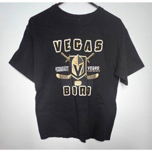 Vegas Golden Knights NHL Hockey Born T-Shirt Size Youth XL 18/20 VGK Viva Las